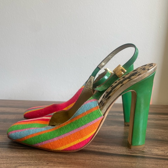 Colorful Roberto Cavalli Heels - Picture 4 of 4